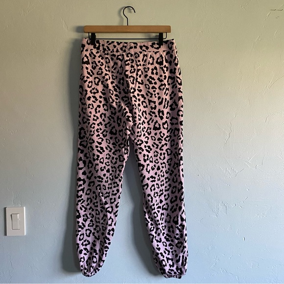 Beach Riot x REVOLVE Banded Sweatpant in Purple Leopard - Picture 7 of 11